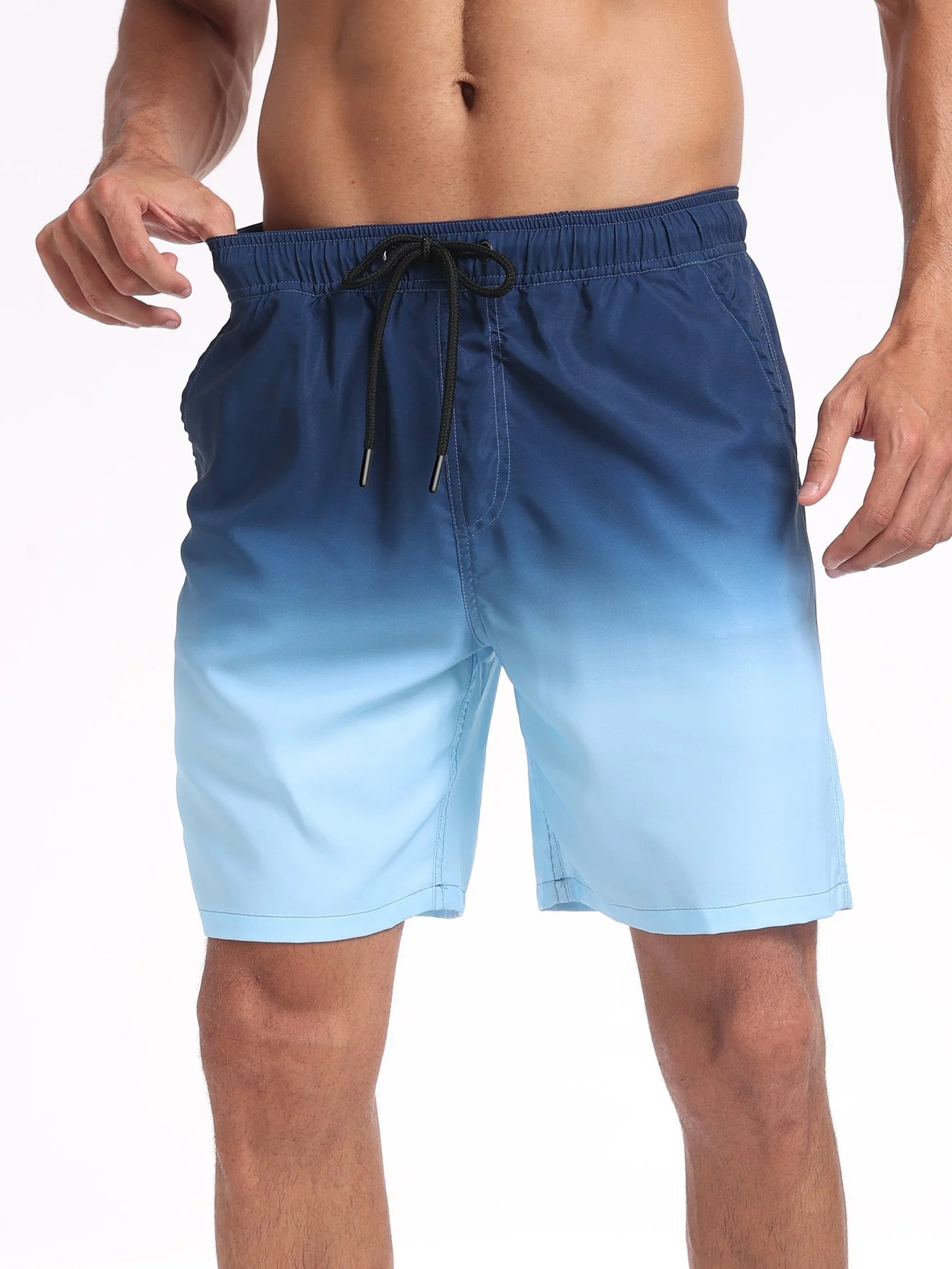 Absolon® | 2 In 1 Drawstring Beach Swim Shorts With Pocket - Image 5