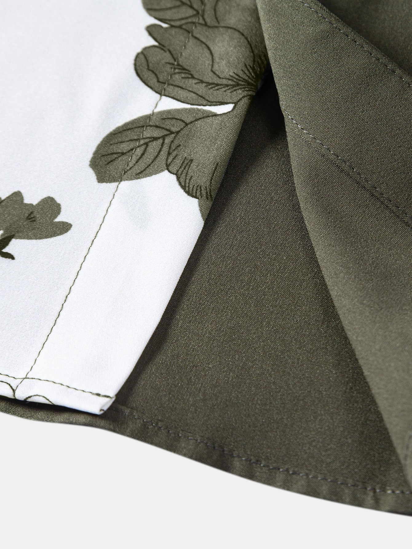 Acacio® | Floral Patchwork Print Button Up Shirt - Image 10