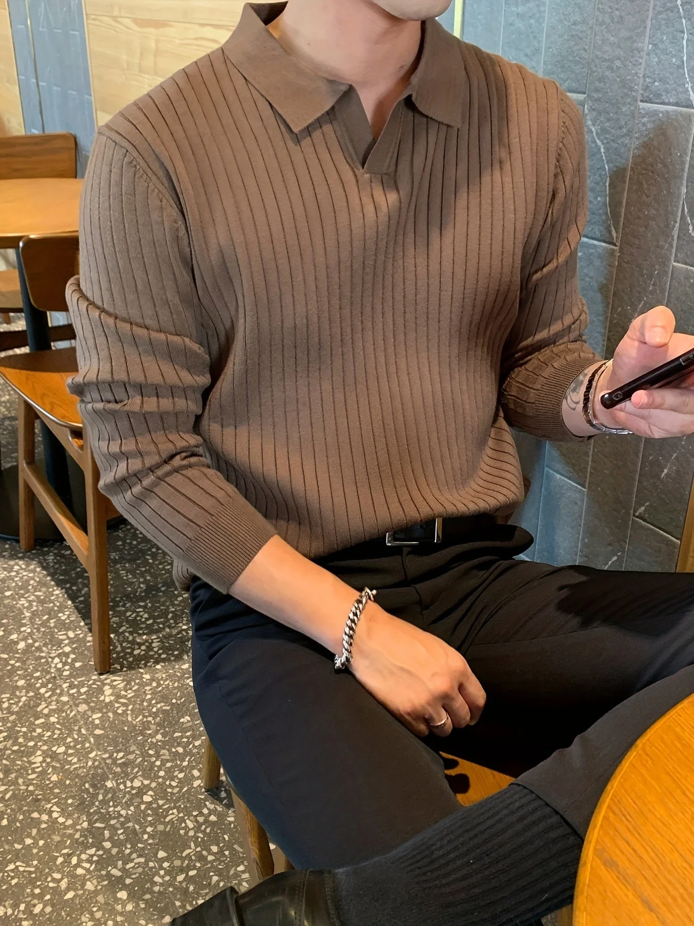 Ace® | Soho Textured V-Neck Pullover - Image 16