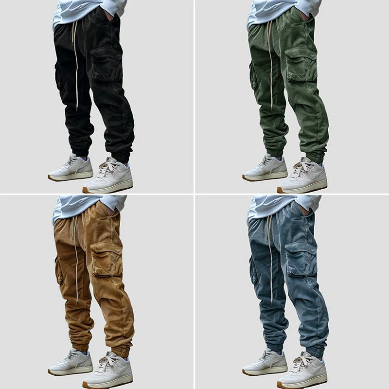 Acisclo® | Shoreditch Textured Corduroy Trousers - Image 7