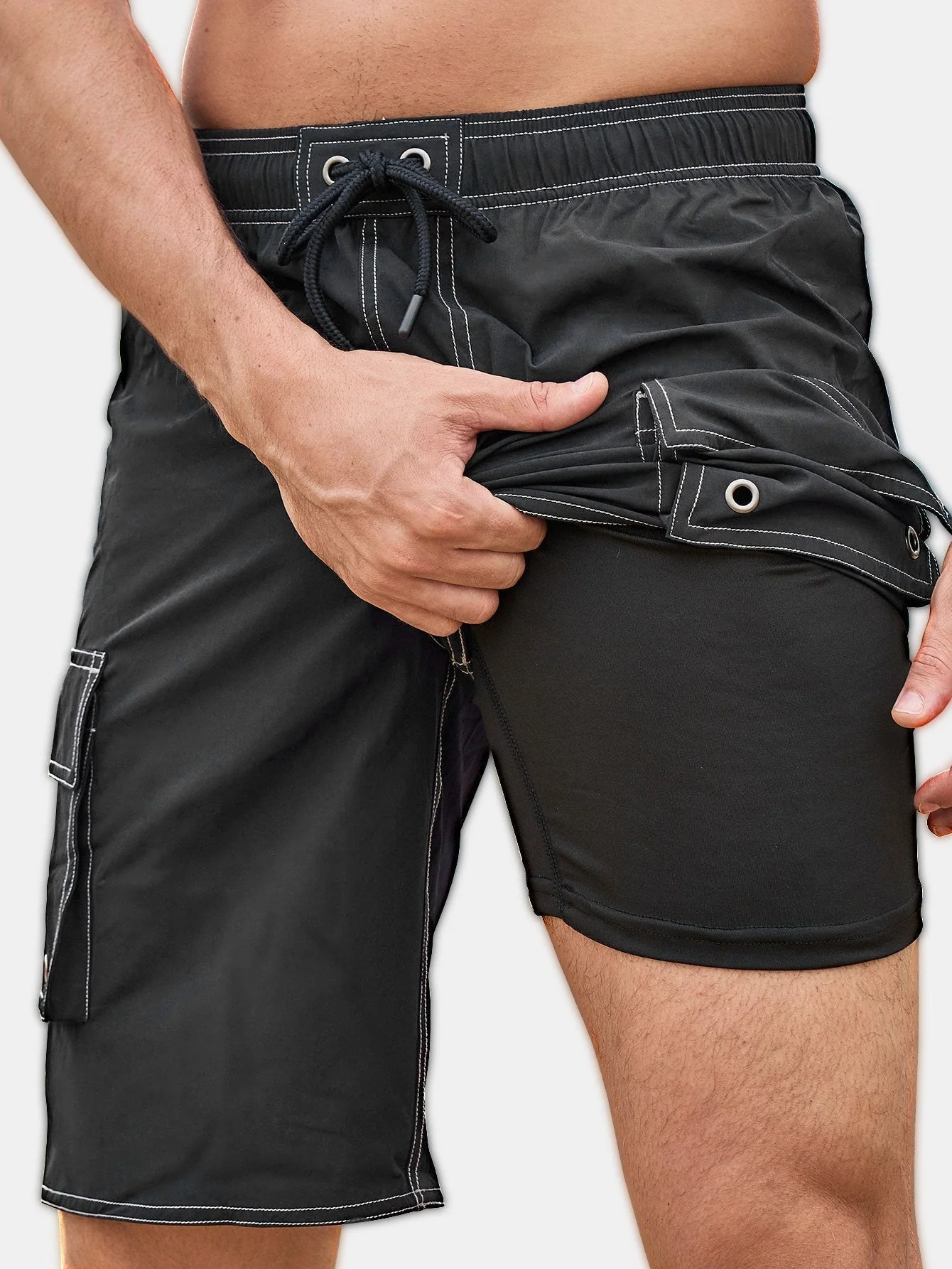Adalhard® | 2-in-1 Outdoor Beach Swimming Shorts - Image 6