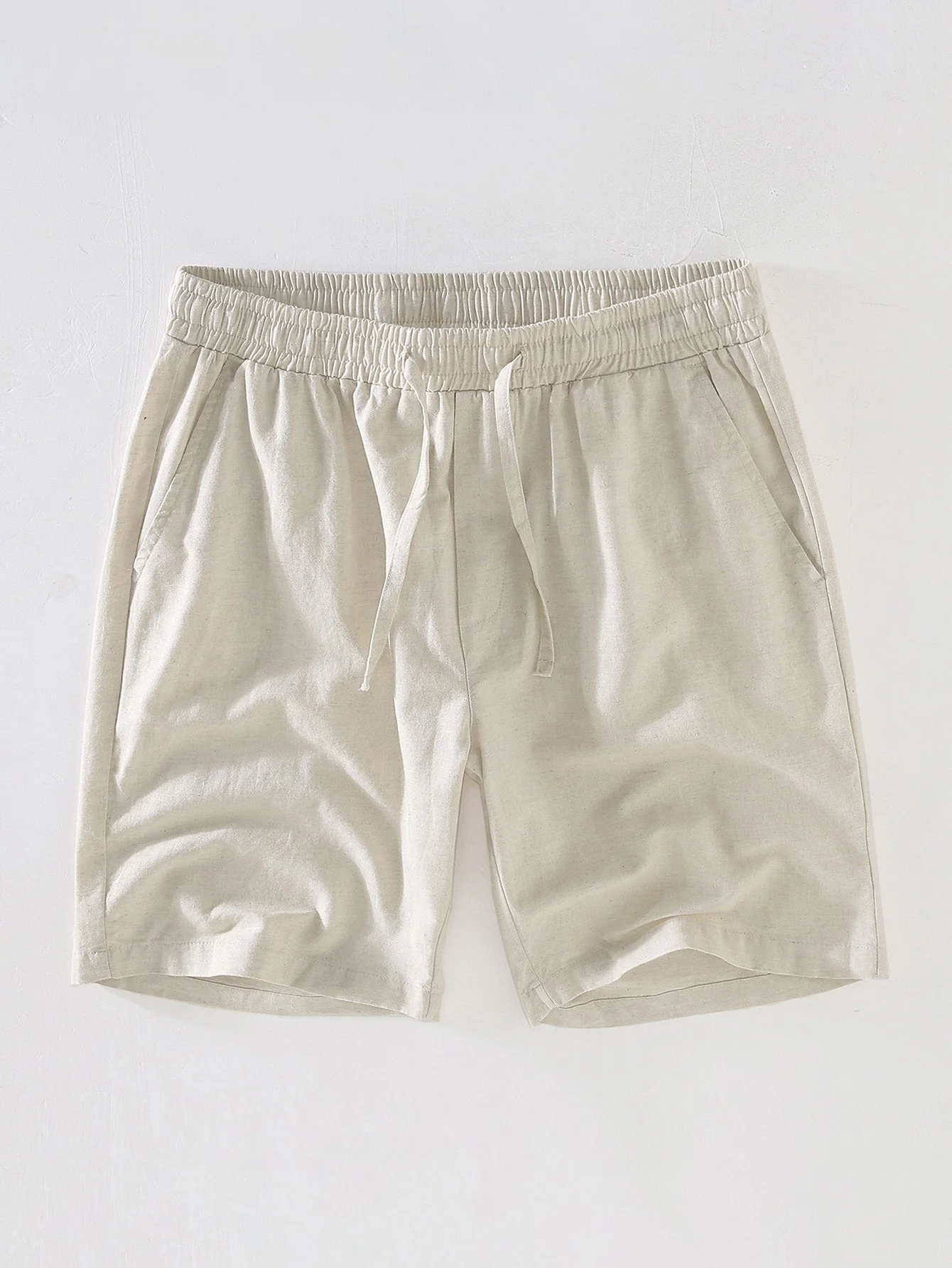 Adelhelm® | Linen Rayon Blend Button Up Shirt & Linen Drawstring Shorts - Image 7