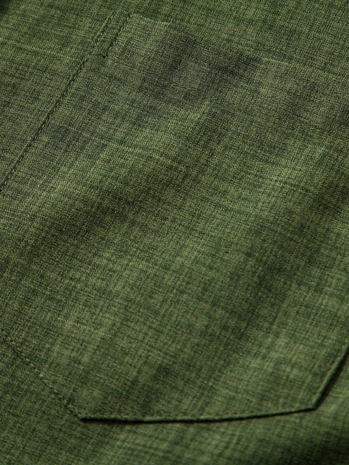 Adham® | Short Sleeve Stand Collar Shirt & Straight Leg Linen Pants - Image 19