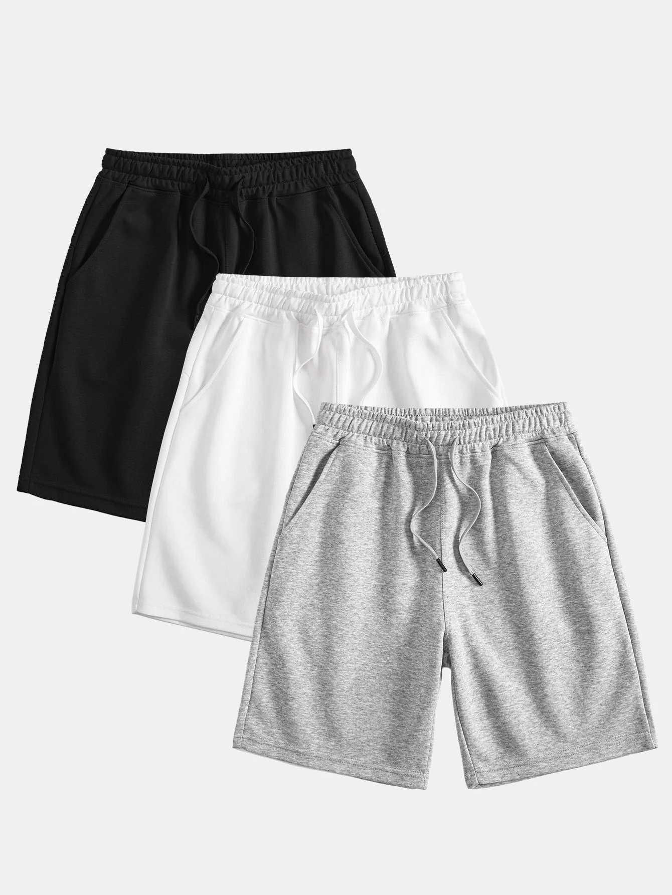 Adhemar® | 3 Pieces Mid Length Drawstring Shorts - Image 2