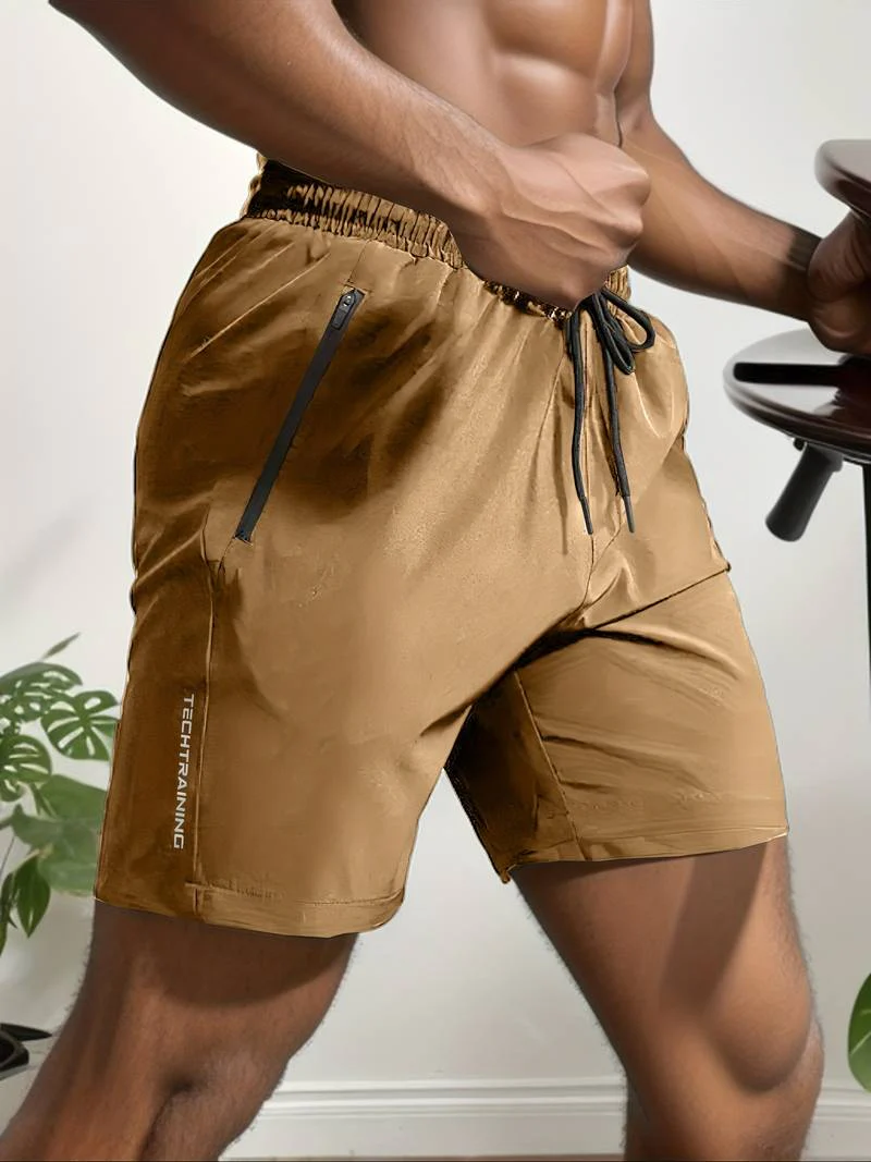 Adlai® | Quick-Drying Fitness Shorts For Men - Image 6