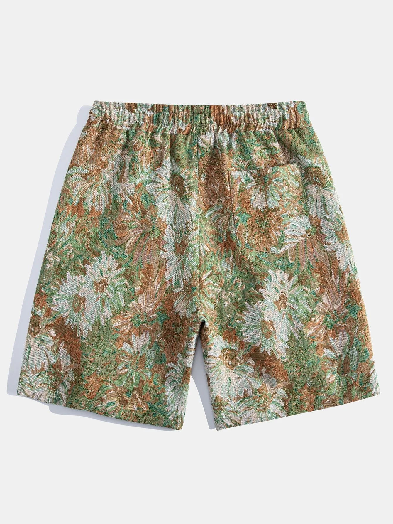 Adler® | 3 Pieces Painted Floral Jacquard Shorts - Image 5