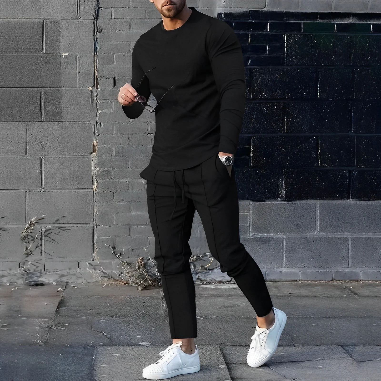 Adler® | Trendy Warm Sweater with Pants for Men