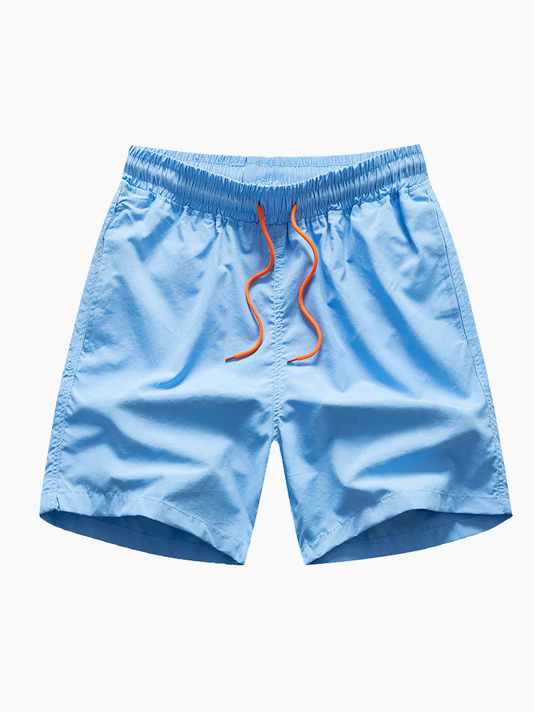 Adonai® | Tropical Plants And Orangutan Print Button Up Shirt & Swim Shorts - Image 13