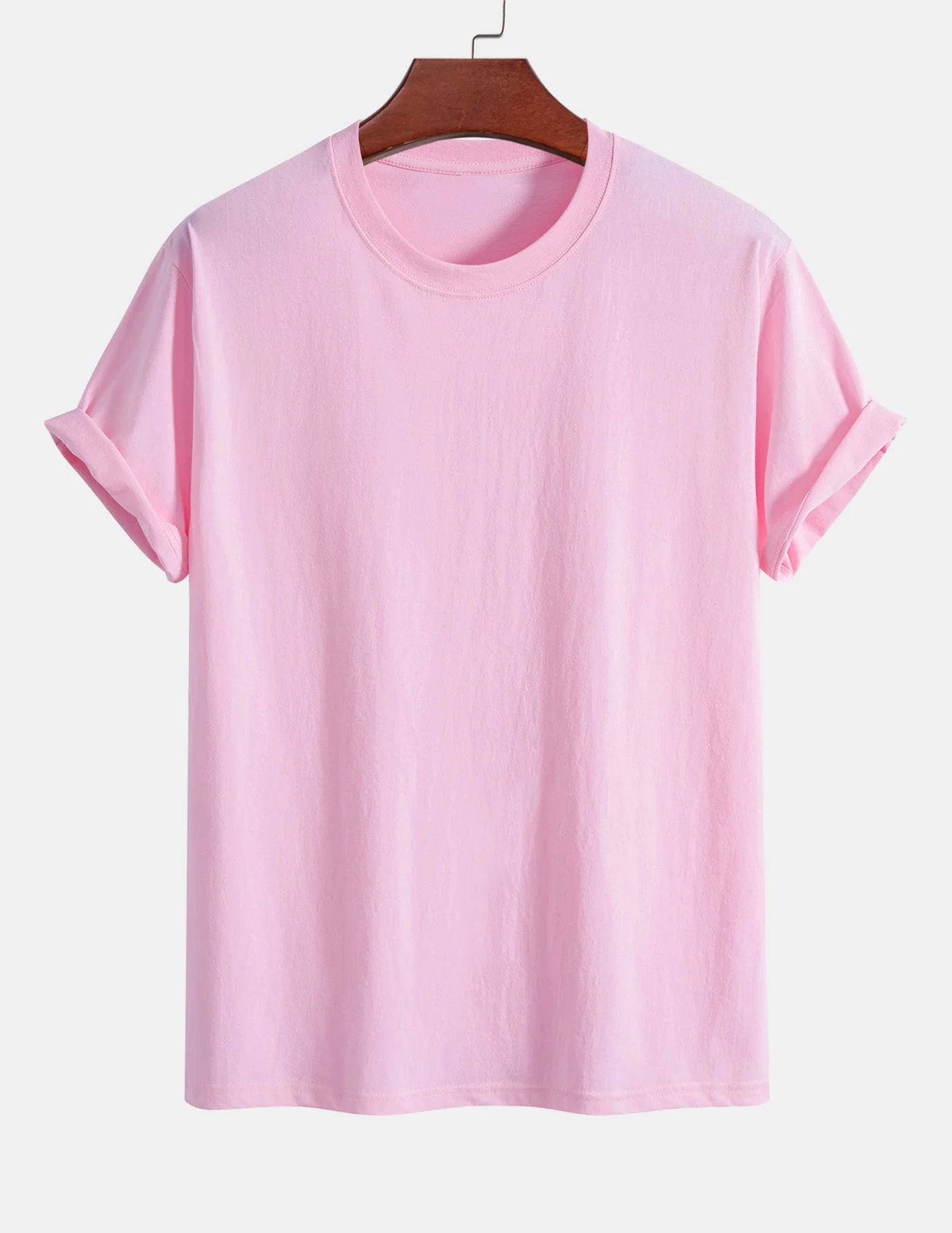 Adonia® | 5 Pieces Basic Regular Fit Cotton T-Shirts - Image 12