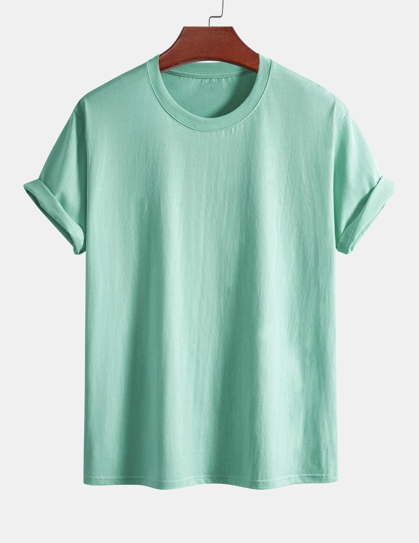Adonia® | 5 Pieces Basic Regular Fit Cotton T-Shirts - Image 13