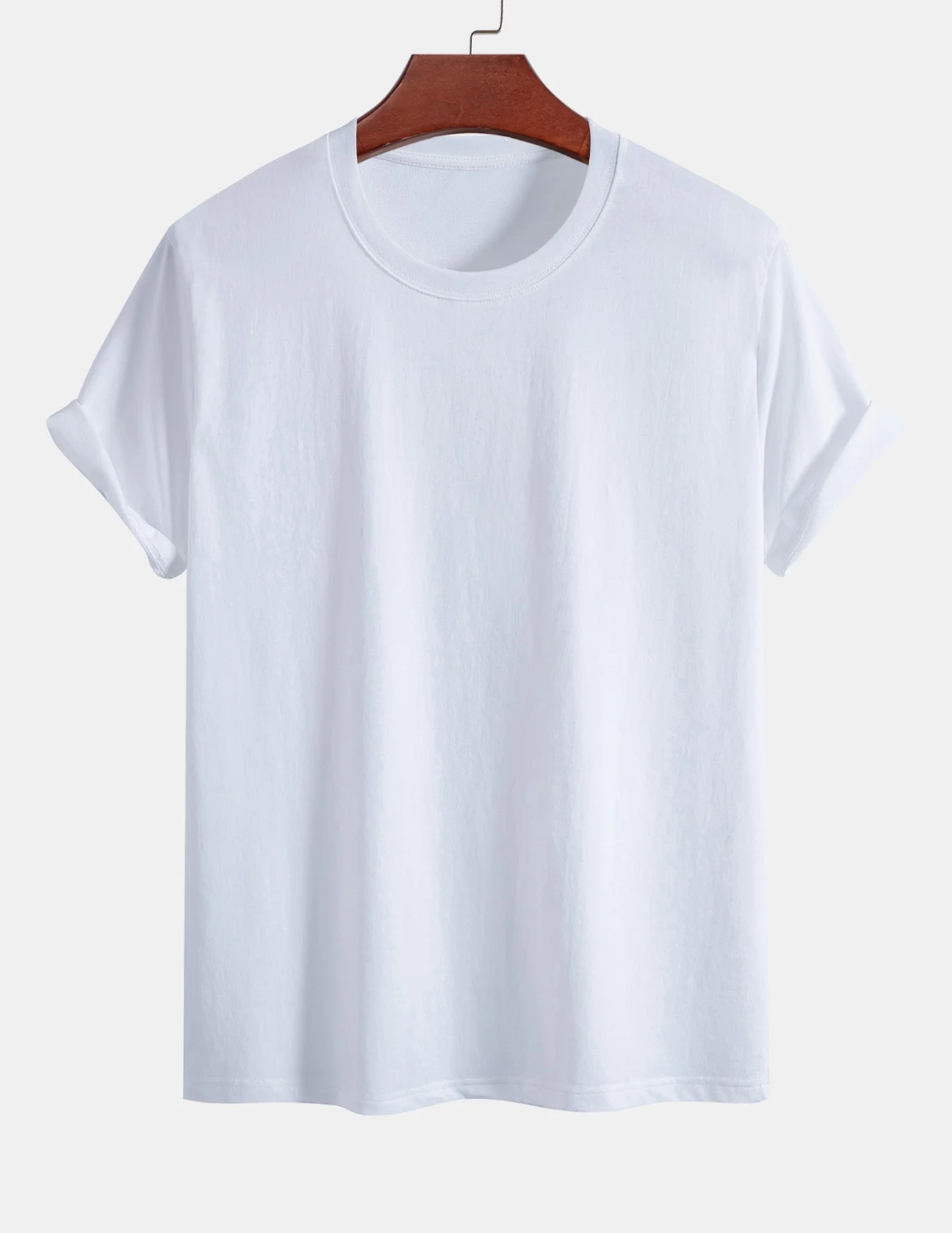 Adonia® | 5 Pieces Basic Regular Fit Cotton T-Shirts - Image 6