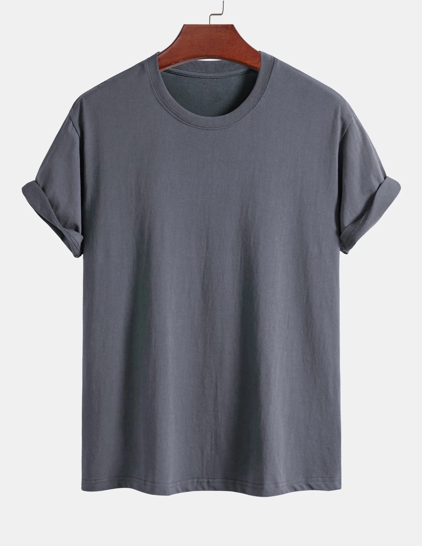 Adonia® | 5 Pieces Basic Regular Fit Cotton T-Shirts - Image 8