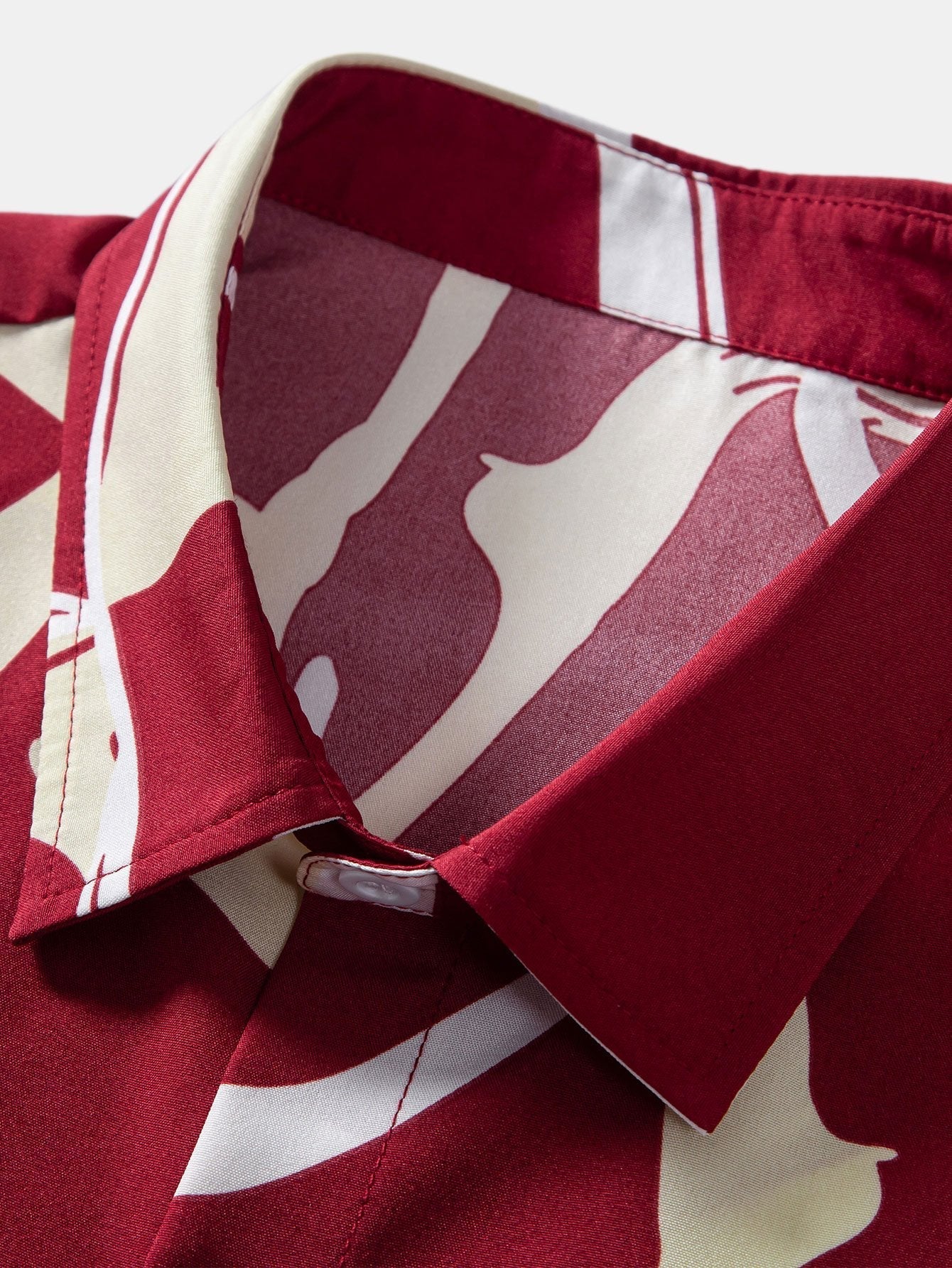 Aeson® | Abstract Print Button Up Shirt - Image 11