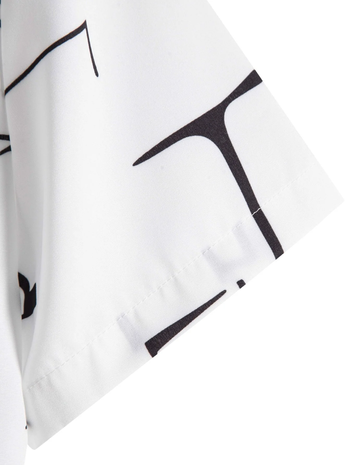 Aethelred® | Abstract Print Button Up Shirt - Image 5