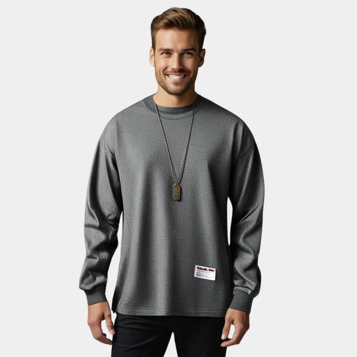 Akenatón® | Oversized Long Sleeve Sweater