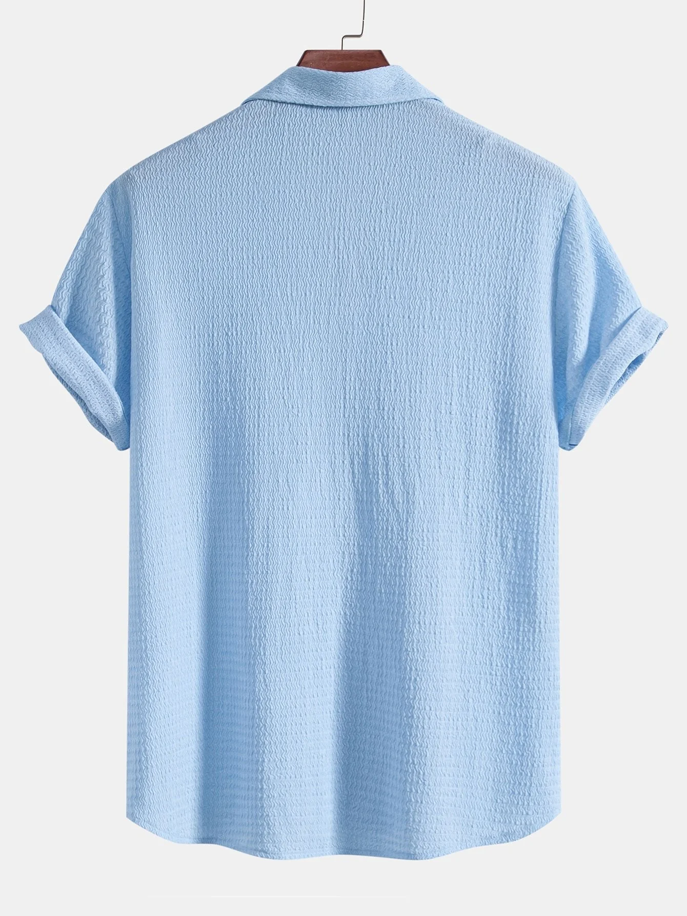Akilles® | Textured Button Up Shirt - Image 4