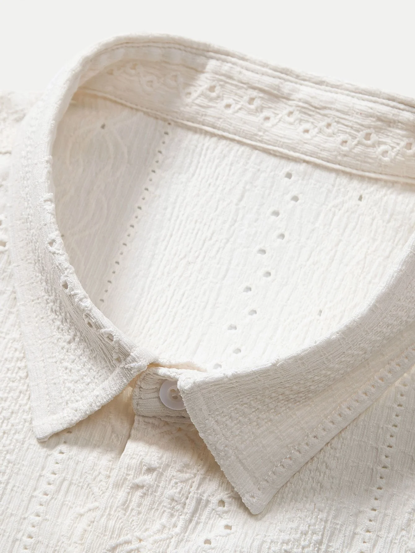 Alban® | Textured Button Up Shirt - Image 5