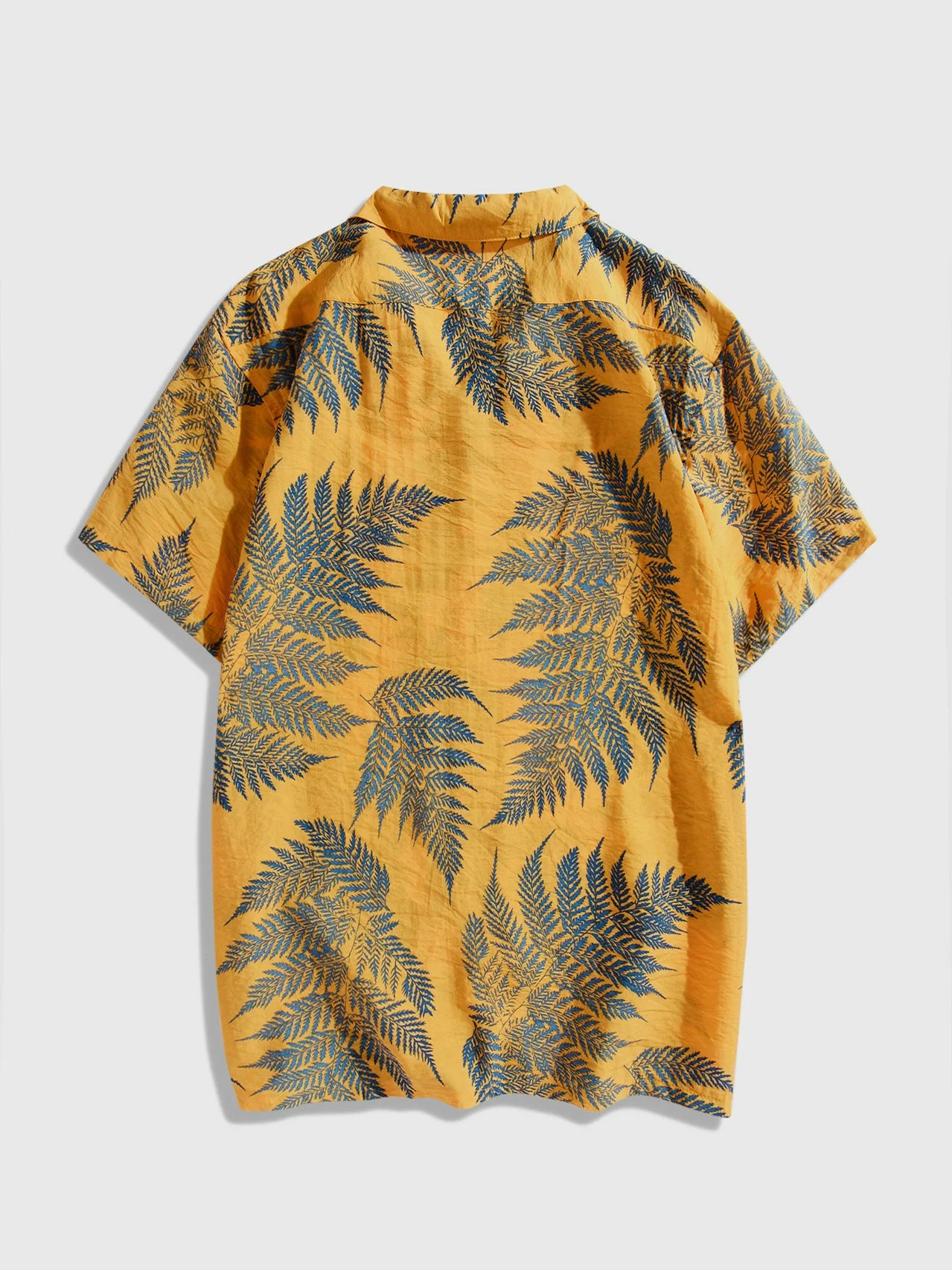 Albertico® | Tropical Plants Print Shirts - Image 2