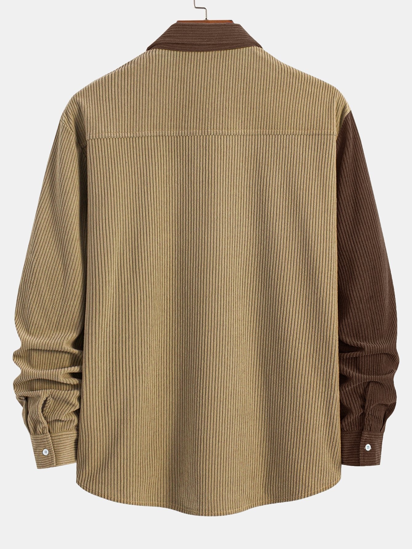 Alby® | Corduroy Patchwork Shirt - Image 2