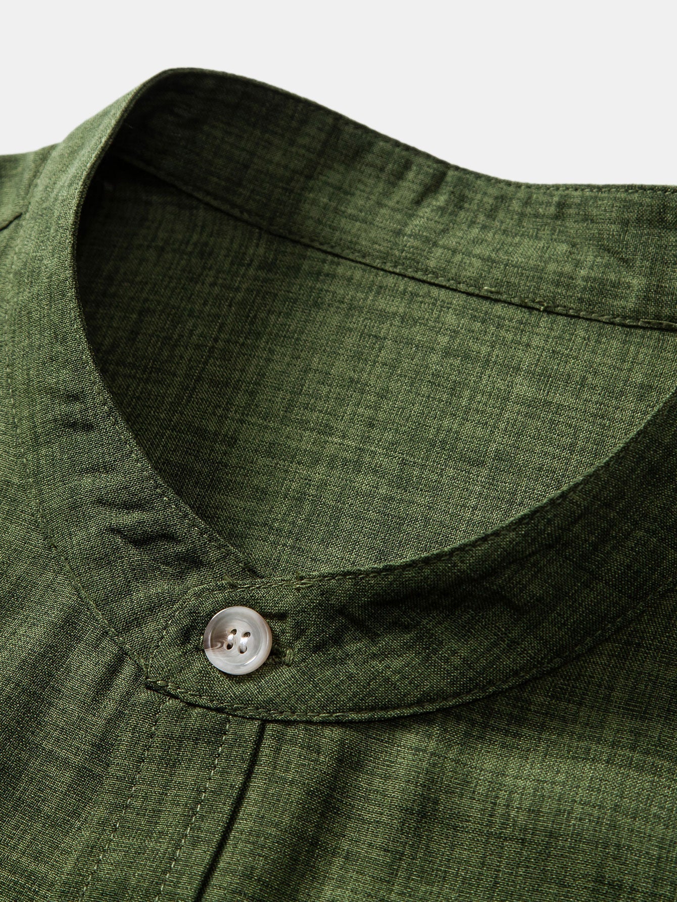 Alcino® | Short Sleeve Stand Collar Shirt - Image 11