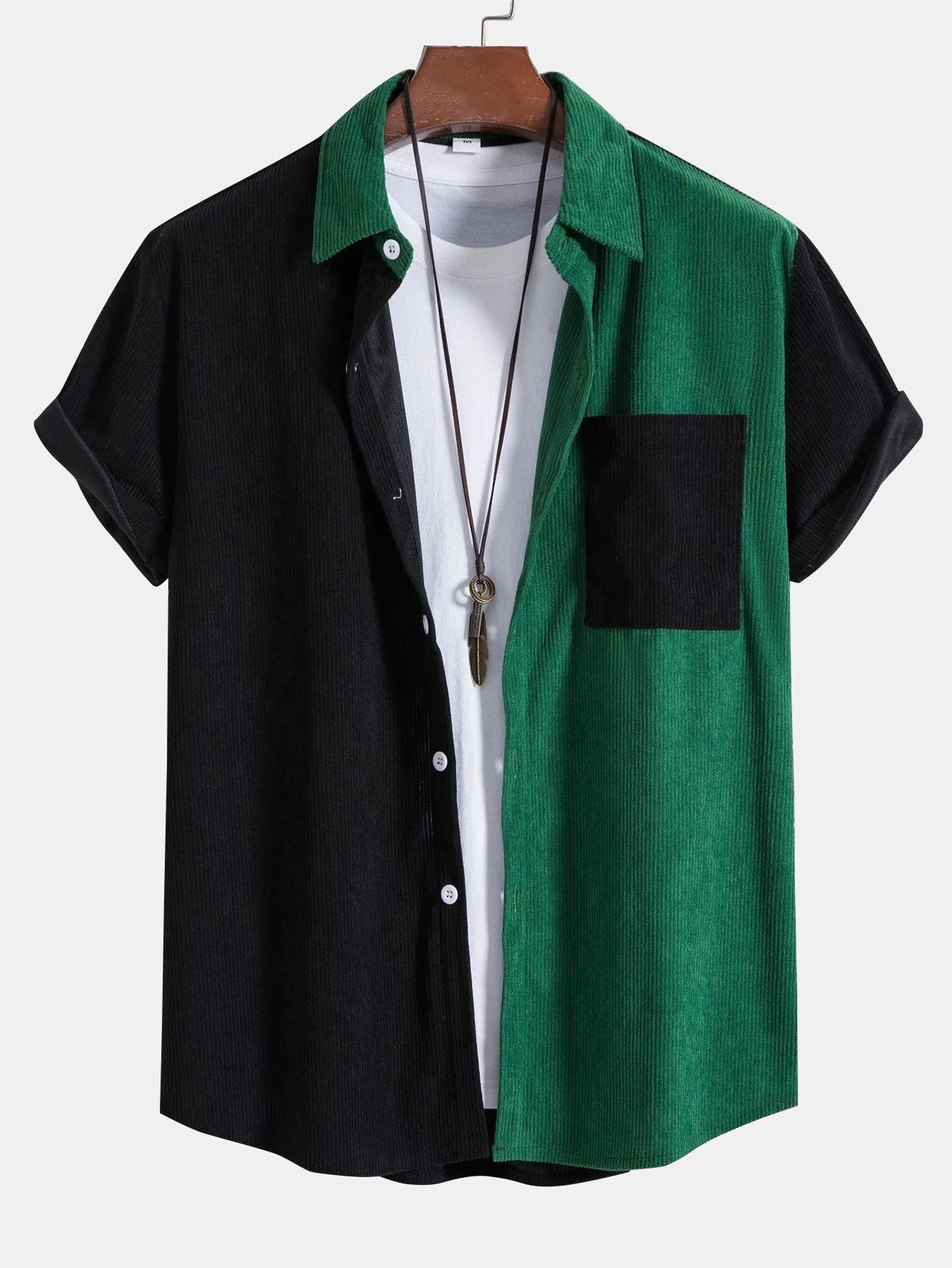 Alder® | Two Tone Corduroy Shirt - Image 5