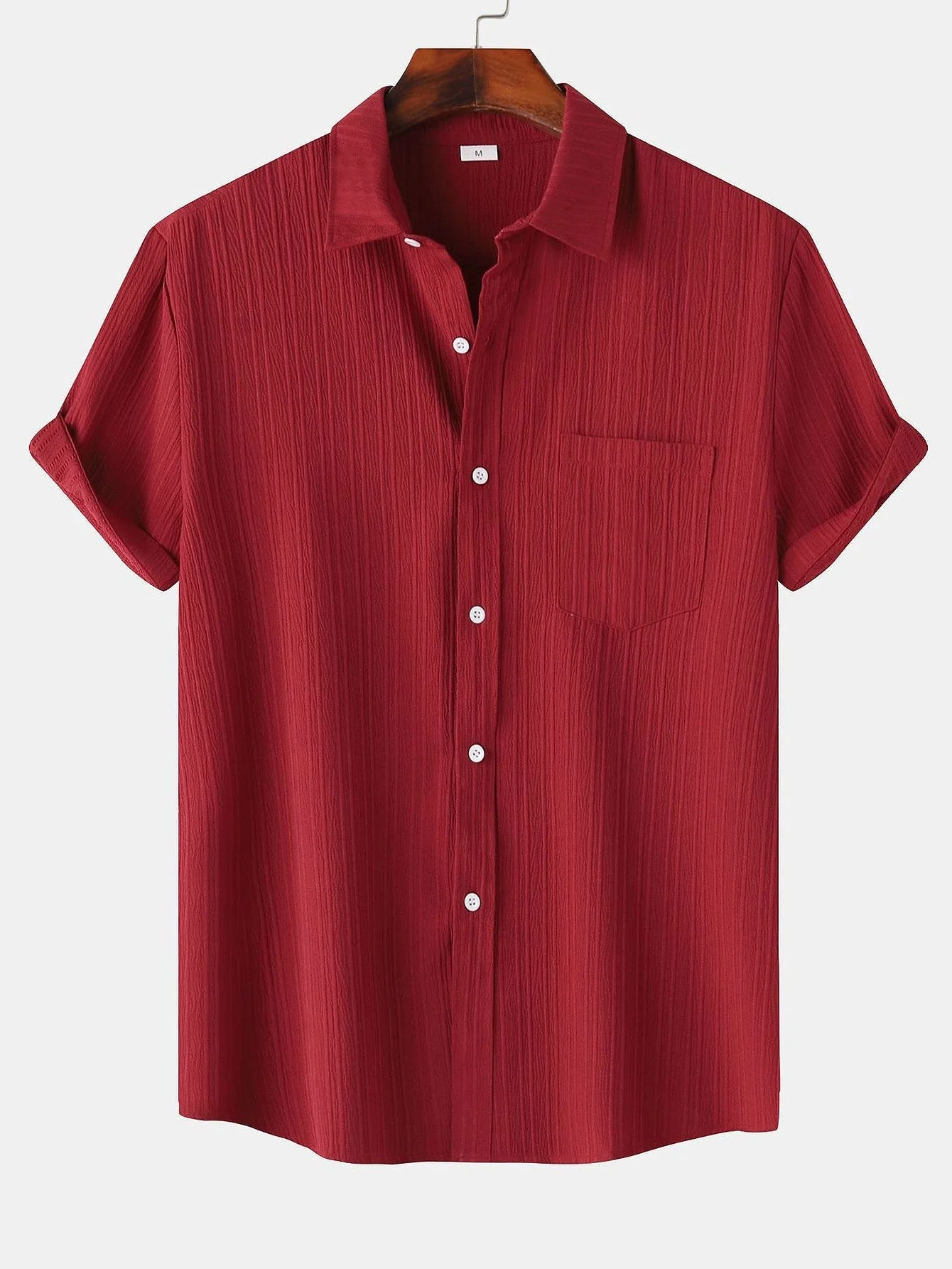 Aldhelm® | Textured Button Up Shirt - Image 7