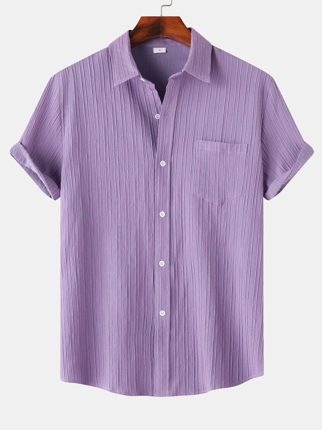 Aldhelm® | Textured Button Up Shirt - Image 9