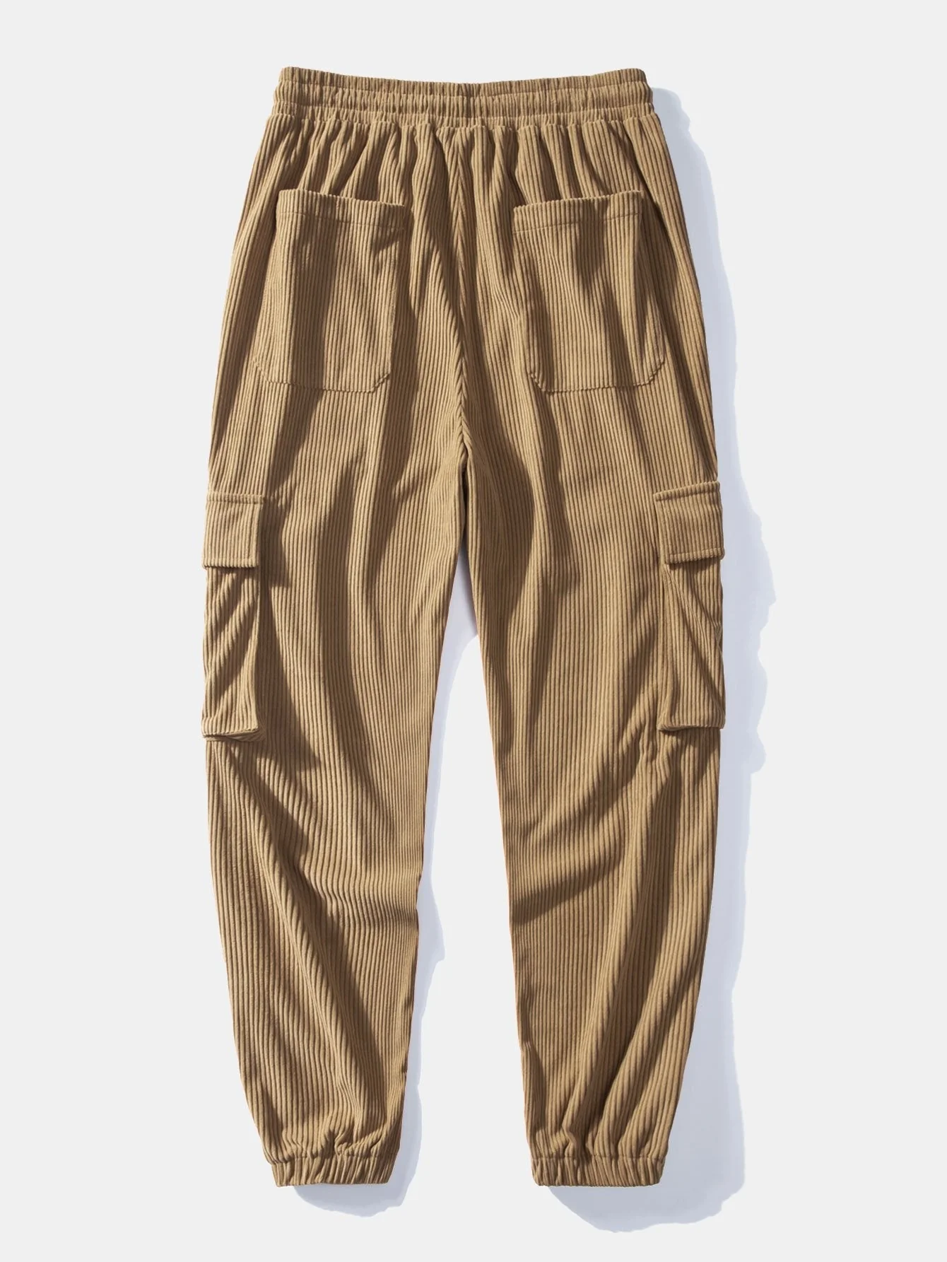 Alejandro® | Drawstring Corduroy Cargo Jogger Pants - Image 6