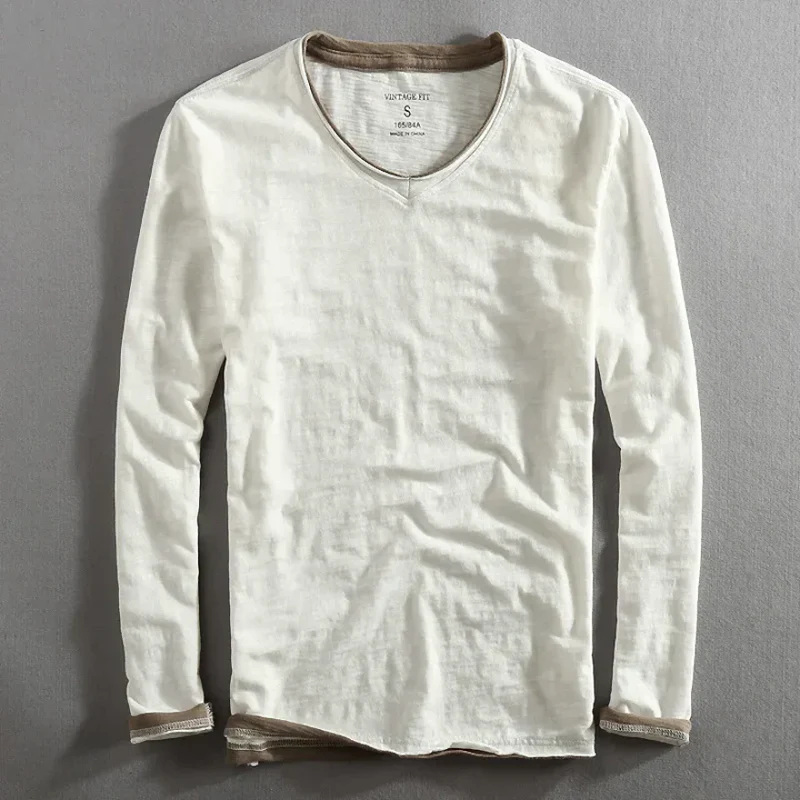 Alejo® | Long-Sleeved Cotton Shirt - Image 4