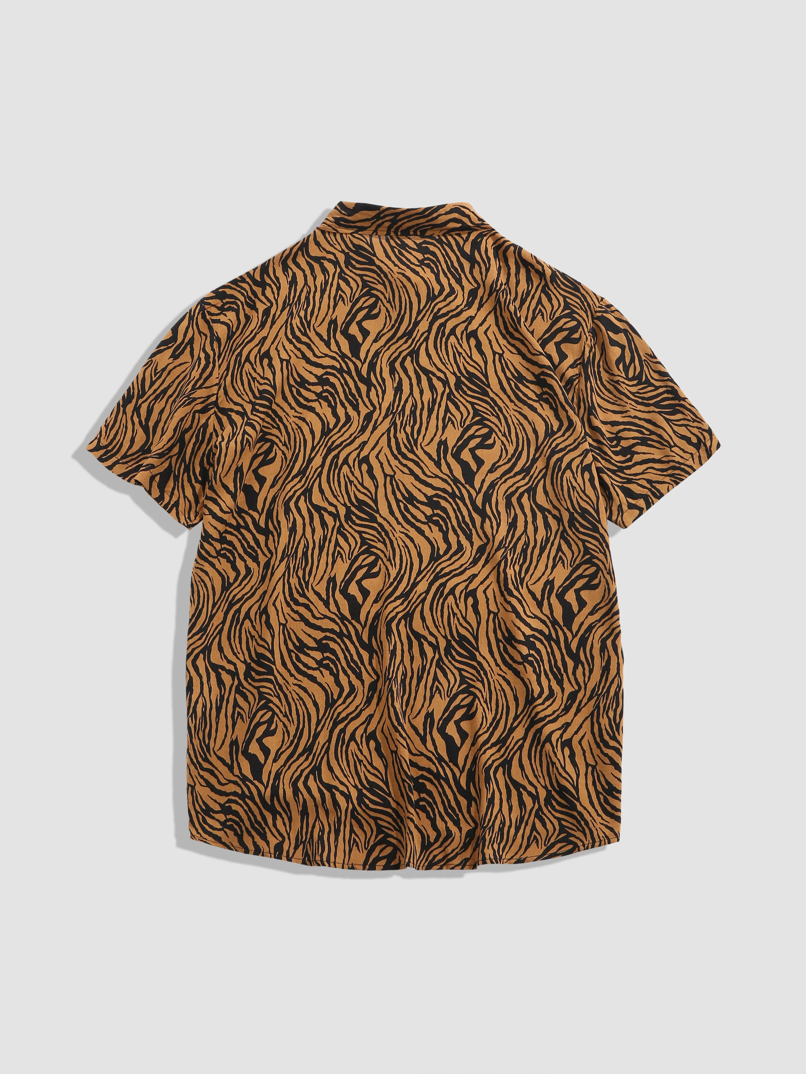 Alfonzo® | Animal Texture Cotton Shirts - Image 2