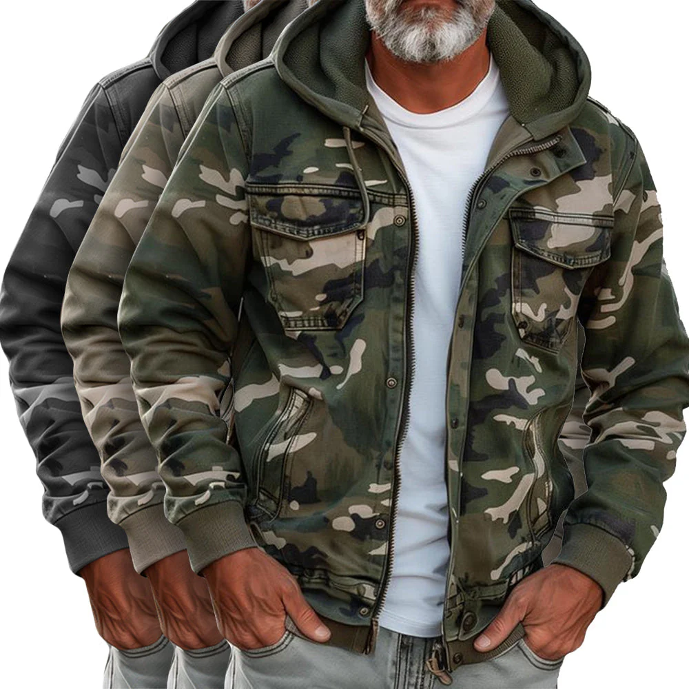 Alfredo® | Camouflage Cargo Jacket - Image 4