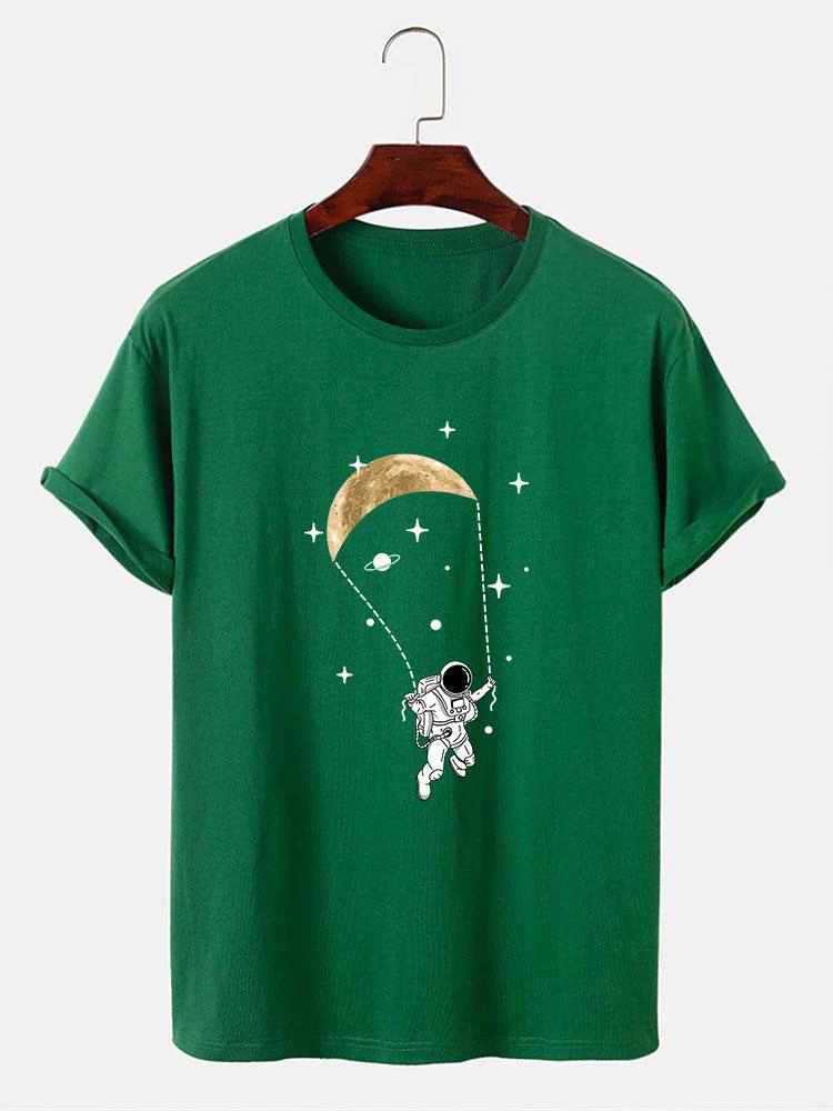 Allsop® | Astronaut Moon Print T-Shirt - Image 5