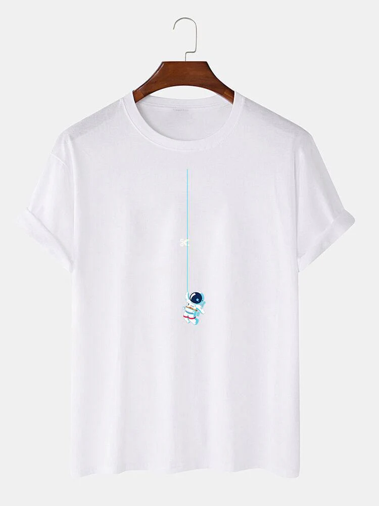 Allyn® | Astronaut On A String Print T-Shirt - Image 2