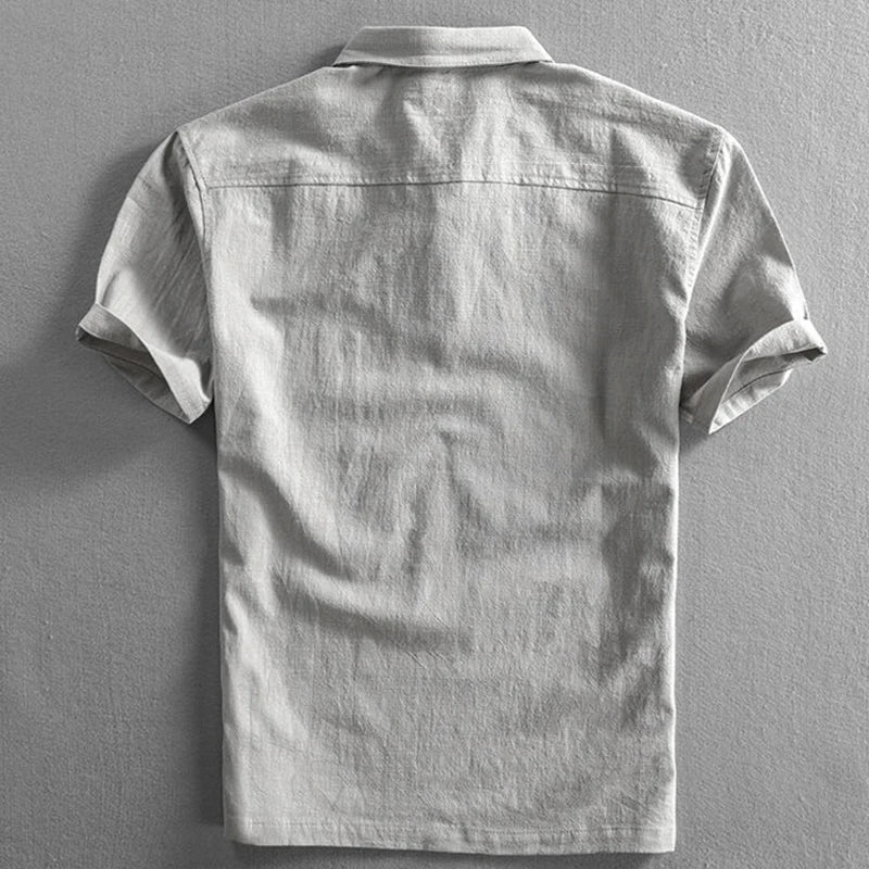 Álvaro® | Linen Polo Shirt - Image 3