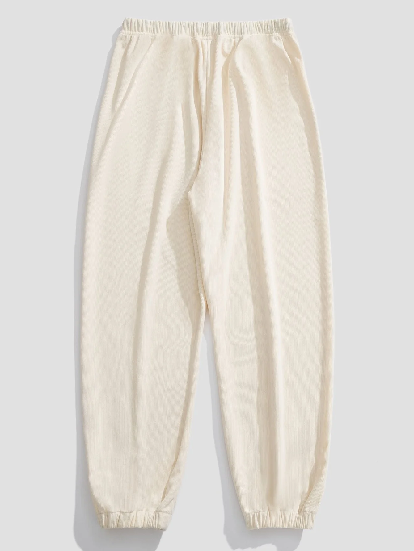 Amaro® | Corduroy Drawstring Jogging Pants - Image 18