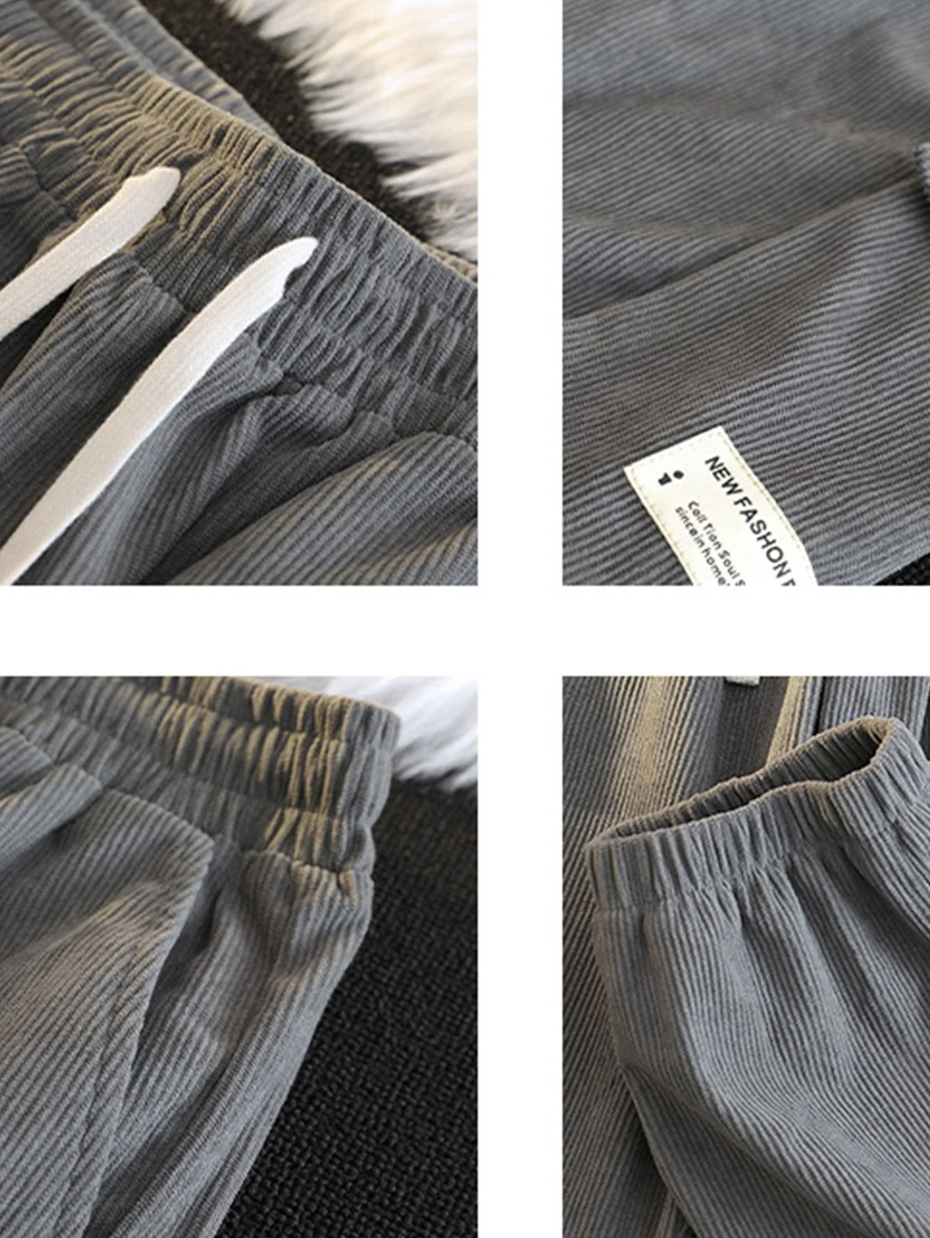 Amós® | Corduroy Cargo Jogging Pants - Image 10