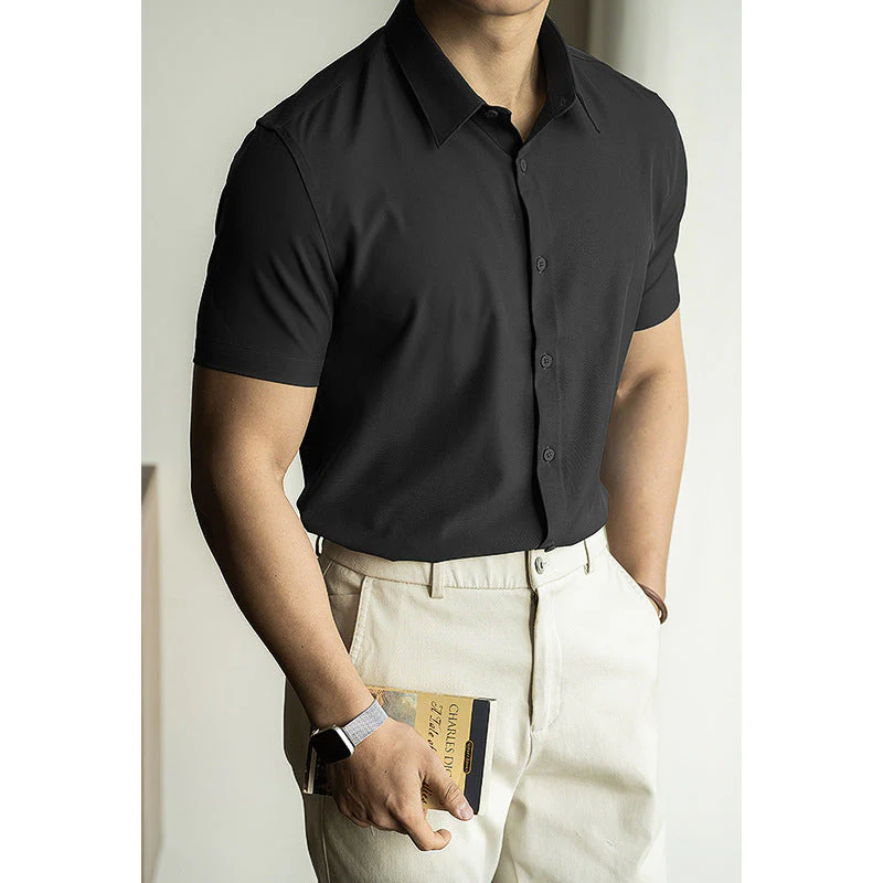 Anacletus® | CHELSEA SEAMLESS DRAPE SHIRT - Image 5