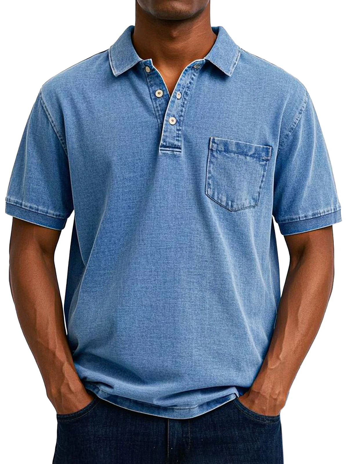 Anakin | Men's Vintage Casual Polo Shirt