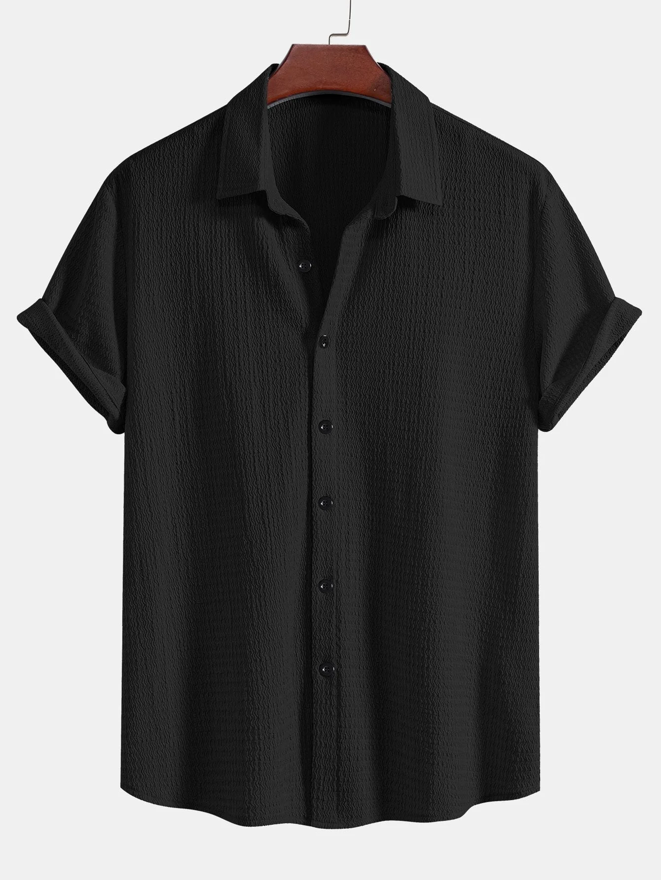 Ander® | Textured Button Up Shirt - Image 2