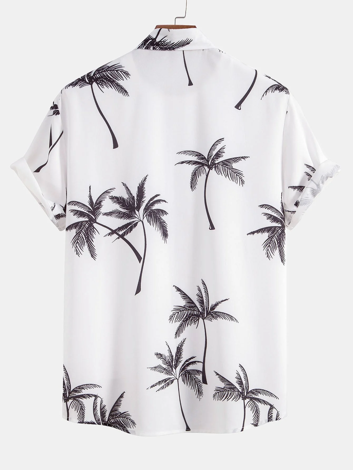 Aníbal® | Palm Tree Print Button Up Shirt - Image 2