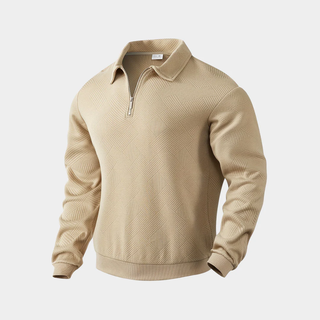 Aquiles® | Elegant Sweater With Collar - Image 2