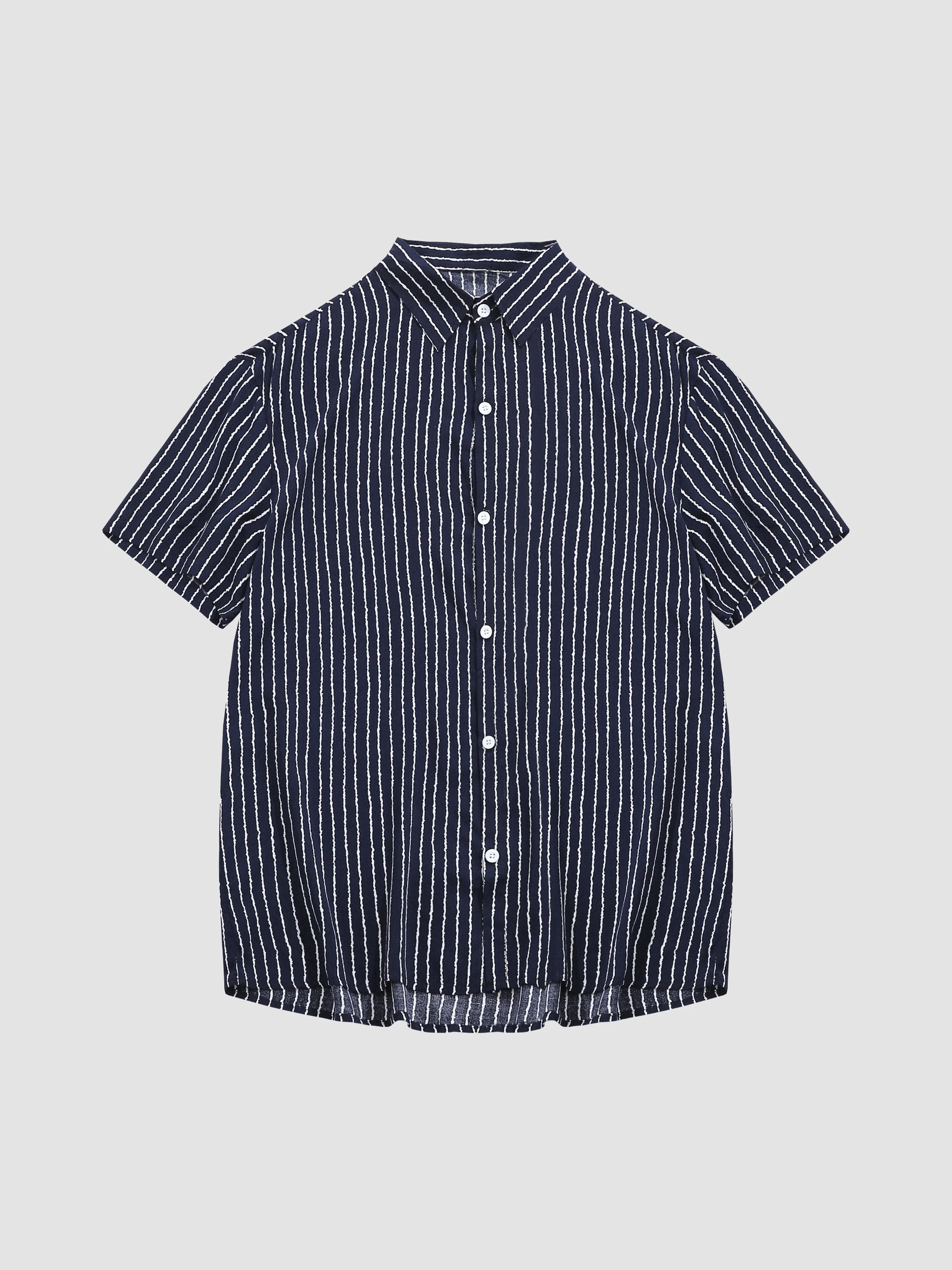 Ardin® | Vintage Stripes Cotton Shirts