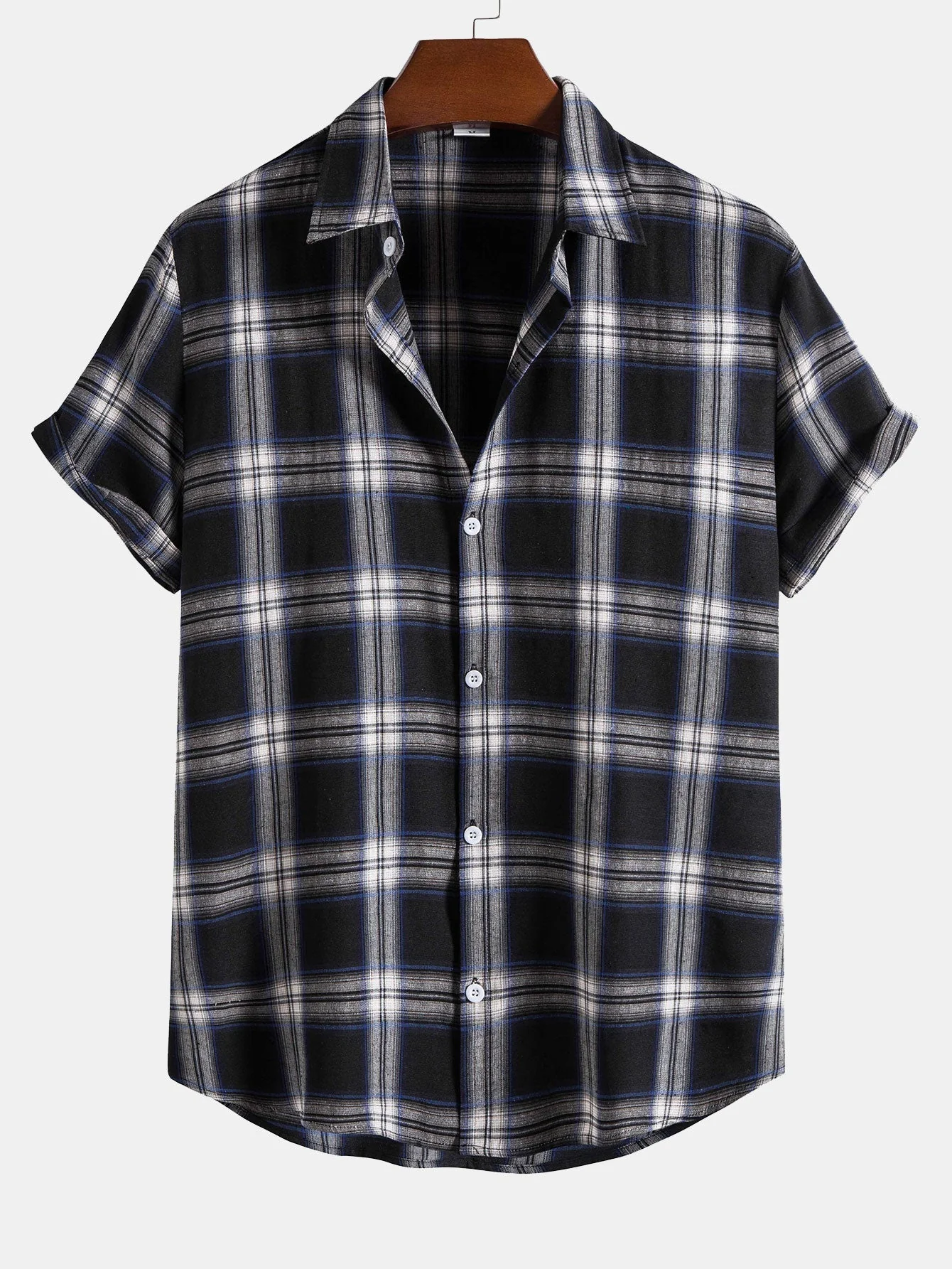 Ardy® | Plaid Short Sleeve Button Up Shirt