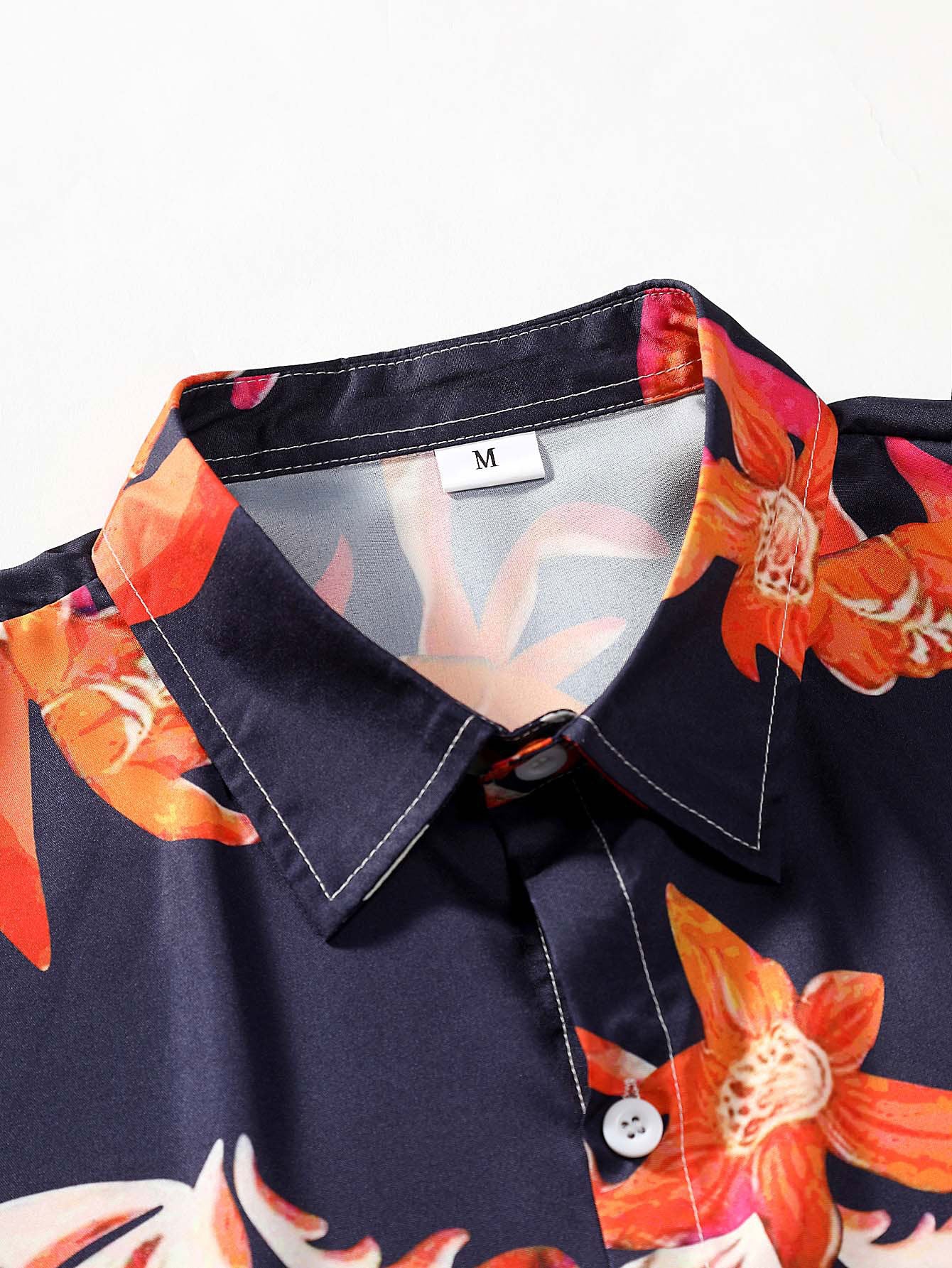 Arhhan® | Floral Print Button Up Shirt - Image 3