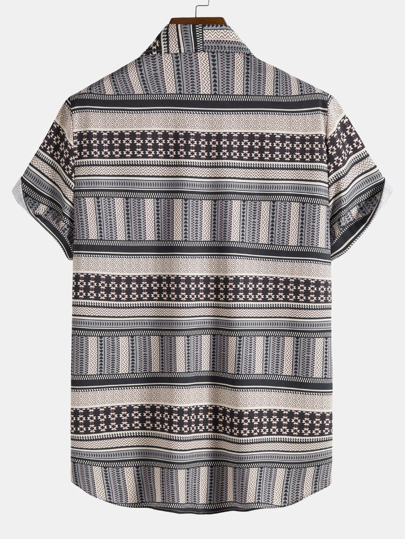 Aris® | Aztec Print Button Up Shirt - Image 2