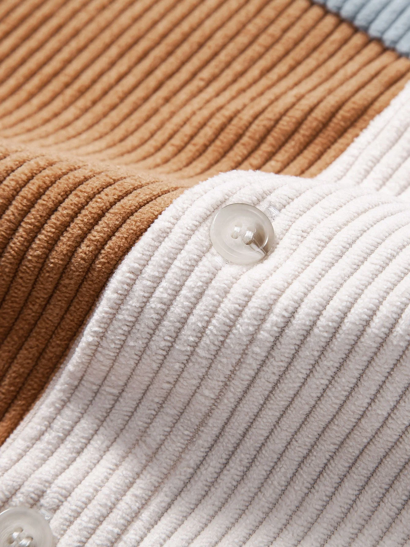Arvie® | Colorblock Corduroy Shirt - Image 4