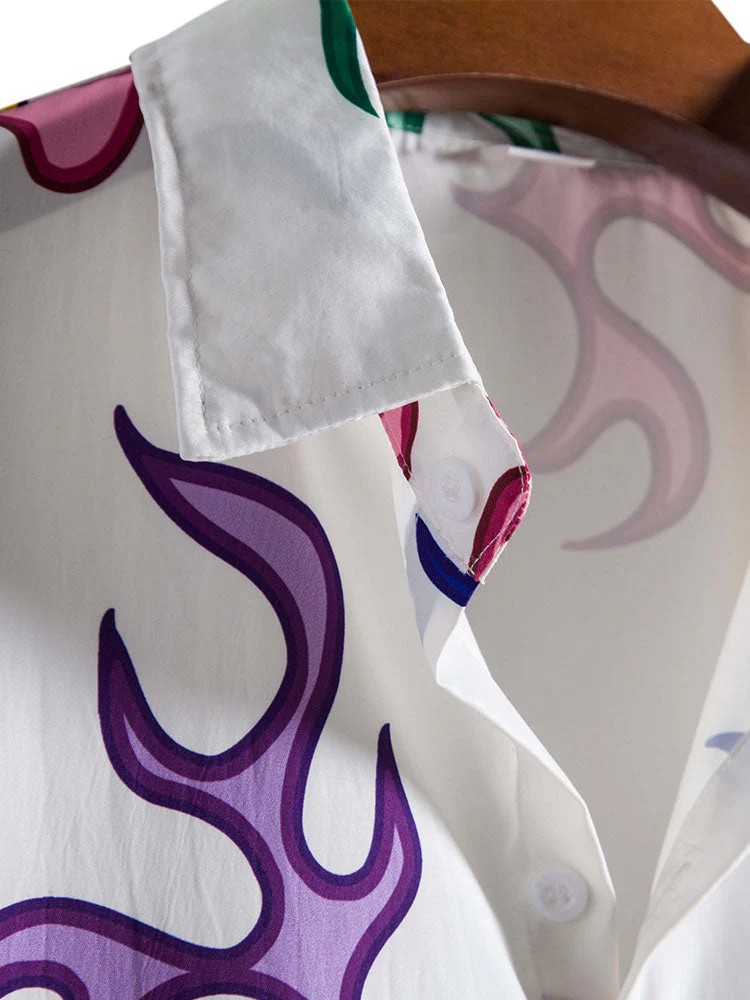 Asael® | Abstract Print Shirt - Image 4