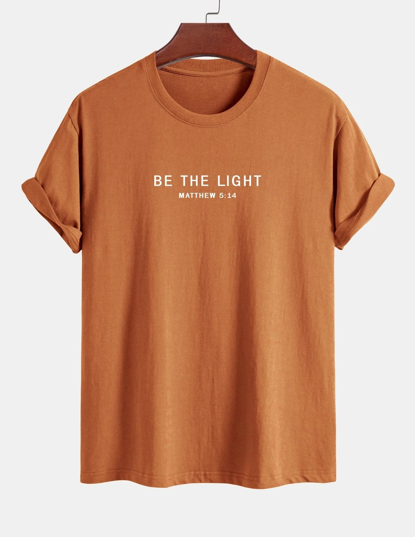 Asdrúbal® | Be The Light Print Cotton T-Shirt - Image 7