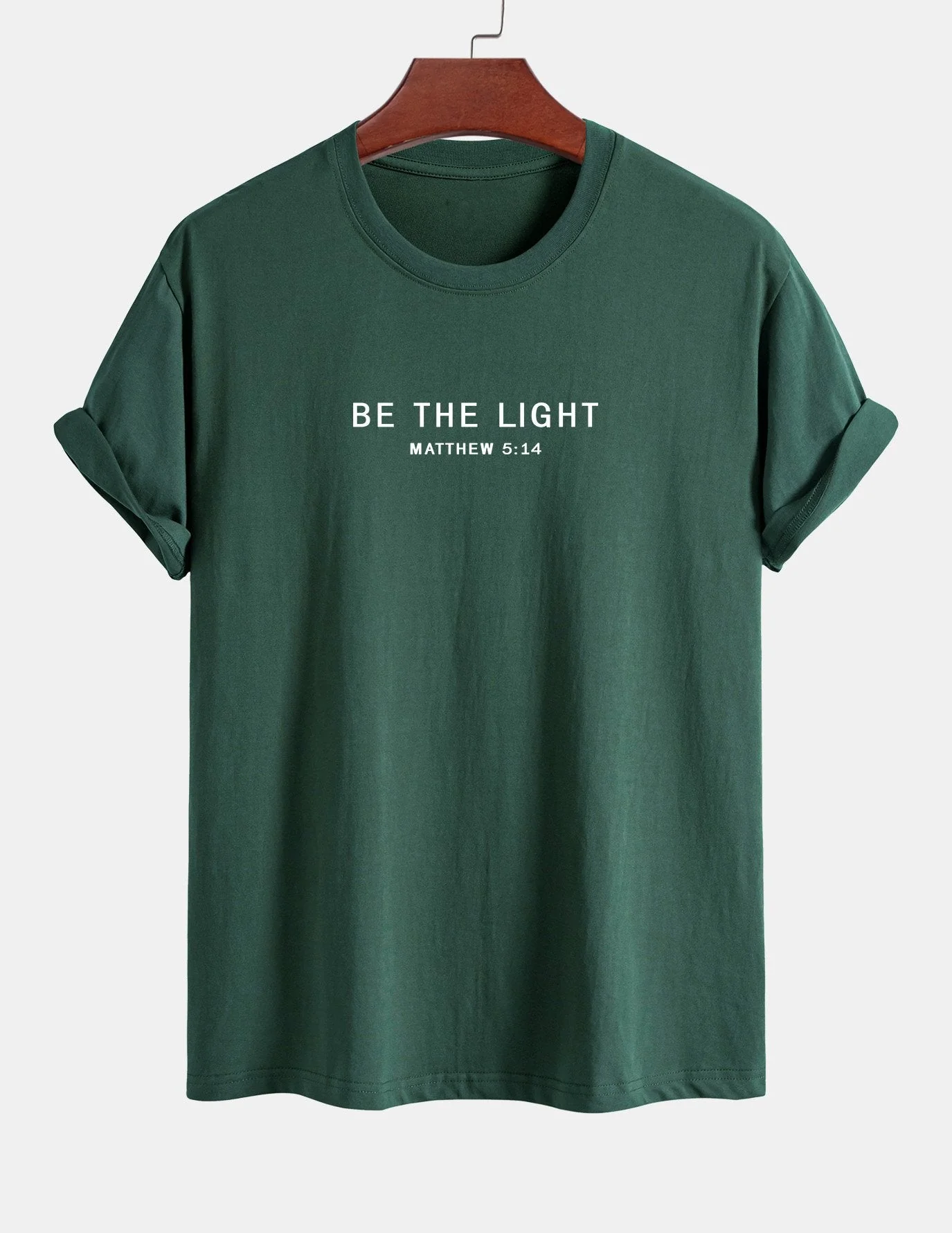 Asdrúbal® | Be The Light Print Cotton T-Shirt - Image 9