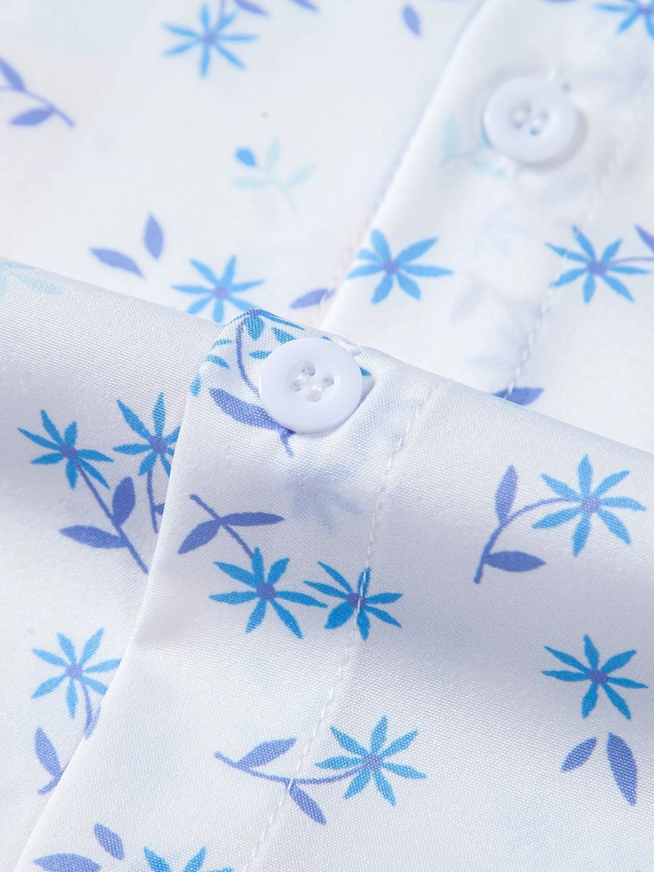 Aston® | Paisley Floral Print Button Up Shirt - Image 4
